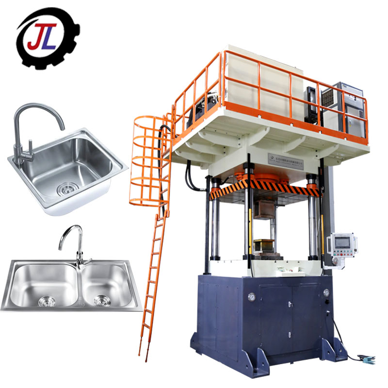 The main advantages of Jianlong stainless steel sink stretch forming hydraulic press   