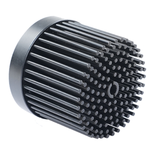 What materials are suitable for cold-forged heat sinks?   