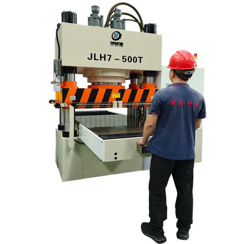 500 tons sliding table jigsaw hydraulic press